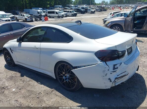 WBS4Y9C55JAC86652 2018 BMW M4 White Задня ліва чверть