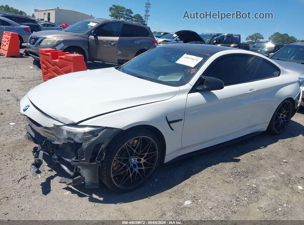 WBS4Y9C55JAC86652 2018 BMW M4 White Передня ліва чверть