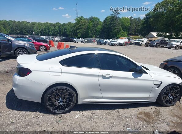 WBS4Y9C55JAC86652 2018 BMW M4 White Вид задньої частини салону