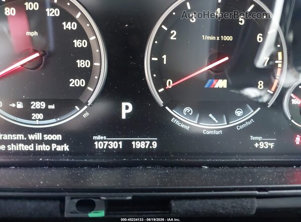 WBS6E9C59GGF92602 2016 BMW M6 Black Вид задніх сидінь