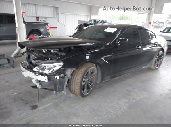 WBS6E9C59GGF92602 2016 BMW M6 Black Передня ліва чверть