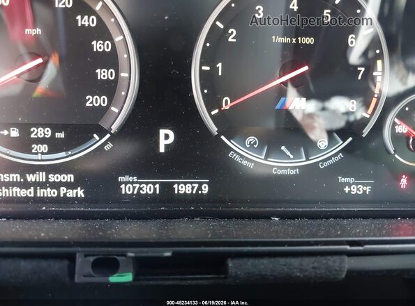 WBS6E9C59GGF92602 2016 BMW M6 Black 
