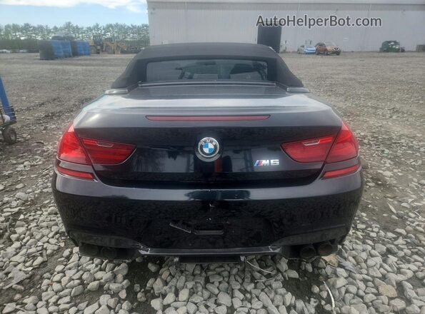 WBS6G9C50GD931952 2016 BMW M6 Black Vista trasera