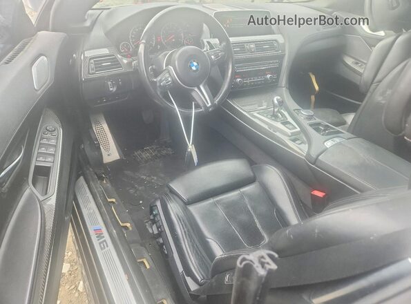 WBS6G9C50GD931952 2016 BMW M6 Black Vista del salpicadero