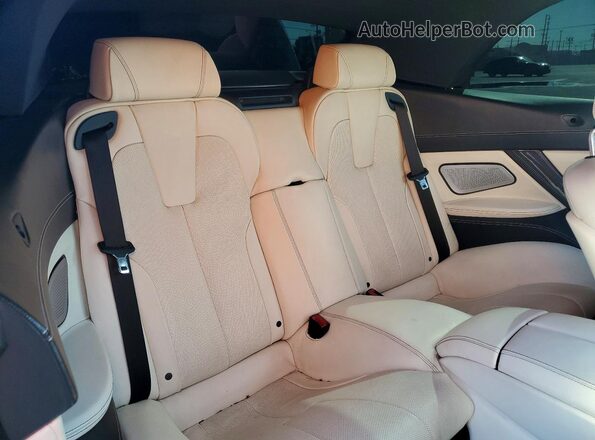 WBS6G9C57JD950215 2018 BMW M6 Blue Вид задніх сидінь
