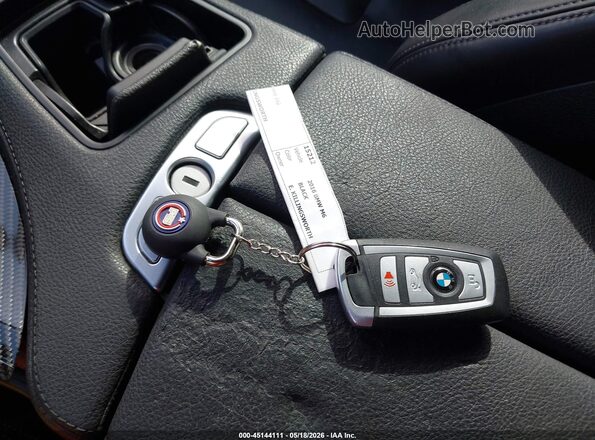 WBS6G9C59GD932131 2016 BMW M6 Black Dashboard view