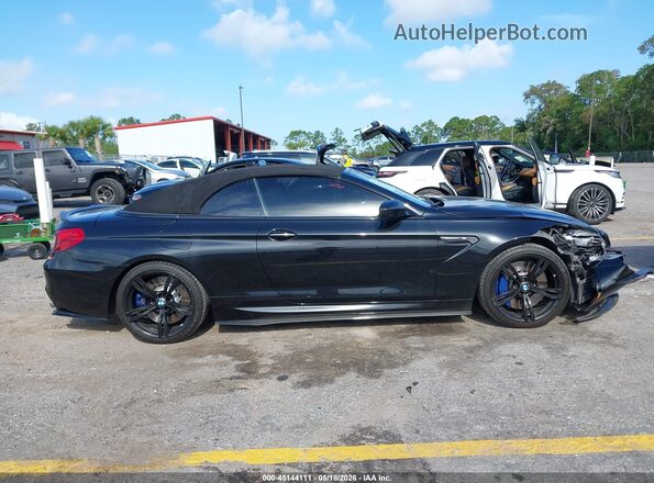 WBS6G9C59GD932131 2016 BMW M6 Black Rear interior view