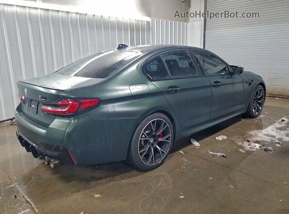 WBS83CH09PCL44962 2023 BMW M5 Green უკანა მარჯვენა