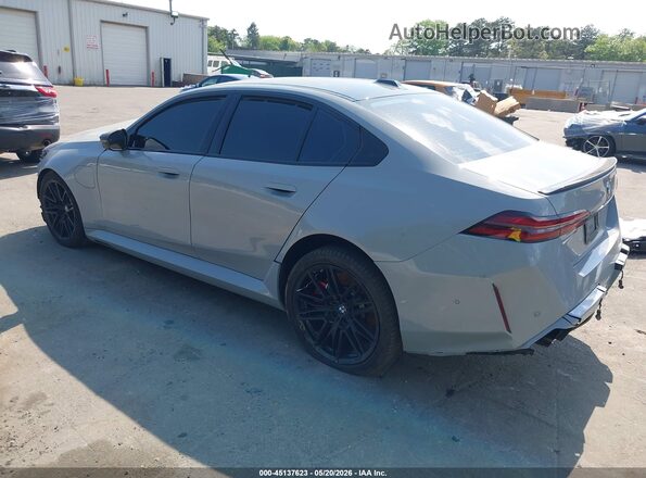 WBS83FK02TCV22294 2026 BMW M5 Gray Задня ліва чверть