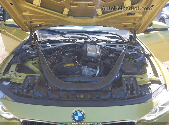 WBS8M9C50G5D31463 2016 BMW M3 Золотой Вид сзади