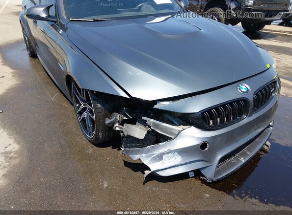 WBS8M9C52J5L00669 2018 BMW M3 Серый Вид спереди