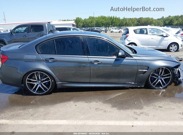 WBS8M9C52J5L00669 2018 BMW M3 Серый Панорамный вид салона 360°