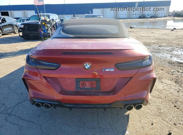 WBSDZ0C01LCD77017 2020 BMW M8 Orange Vista trasera