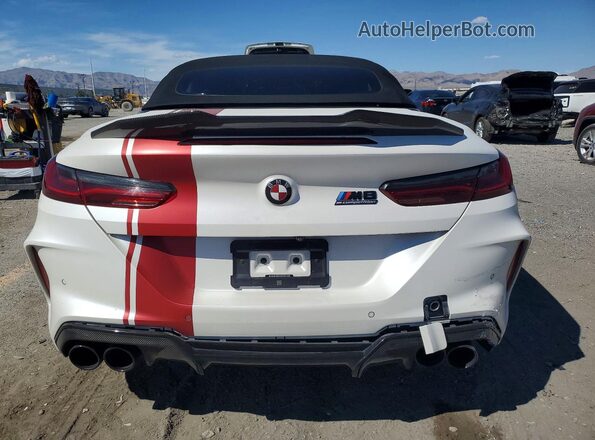 WBSDZ0C01NCH58191 2022 BMW M8 White Vista trasera