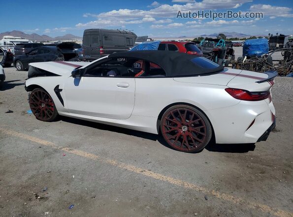 WBSDZ0C01NCH58191 2022 BMW M8 White Trasero izquierdo