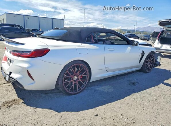 WBSDZ0C01NCH58191 2022 BMW M8 White Trasero derecho