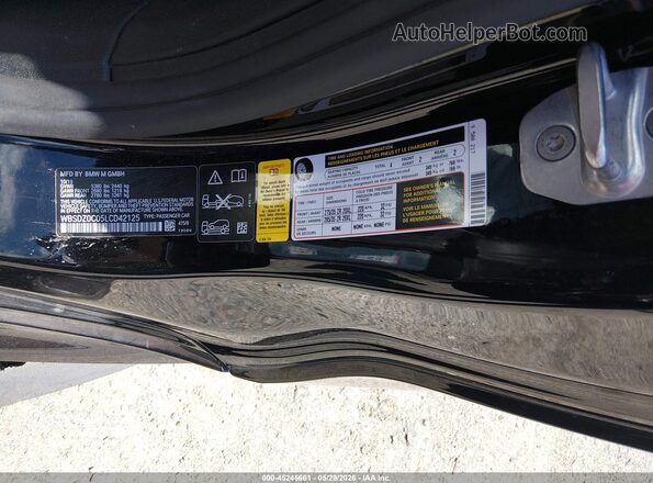WBSDZ0C05LCD42125 2020 BMW M8 Black 