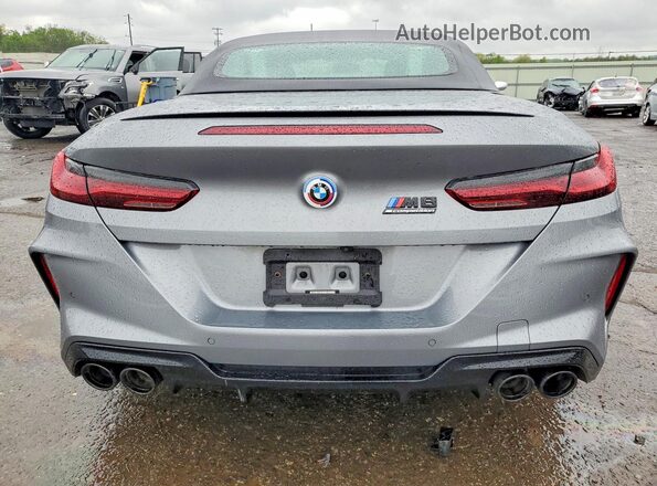 WBSDZ0C07PCL76053 2023 BMW M8 Gray უკანა ხედი