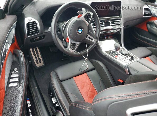 WBSDZ0C07PCL76053 2023 BMW M8 Gray წინა პანელის ხედი