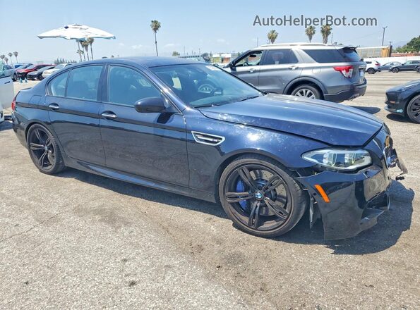 WBSFV9C52GD595744 2016 BMW M5 Blue წინა მარჯვენა
