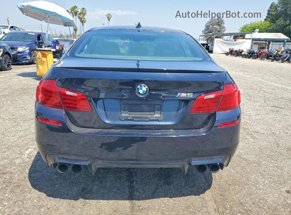 WBSFV9C52GD595744 2016 BMW M5 Blue უკანა ხედი