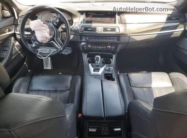 WBSFV9C52GD595744 2016 BMW M5 Blue წინა პანელის ხედი
