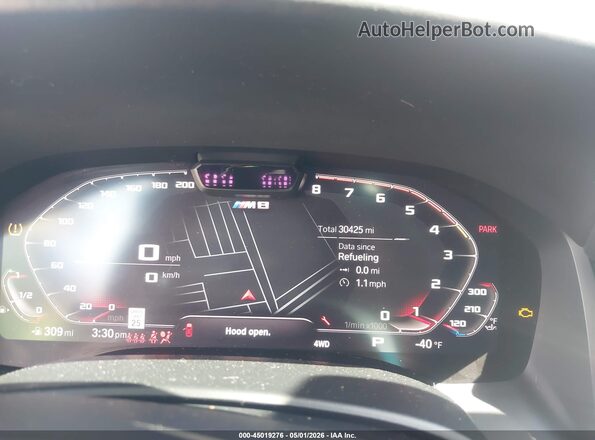 WBSGV0C00PCL61824 2023 BMW M8 Black Widok tylnych siedzeń