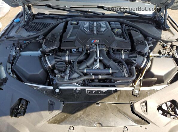 WBSGV0C03PCL80271 2023 BMW M8 Серый Вид задней части салона