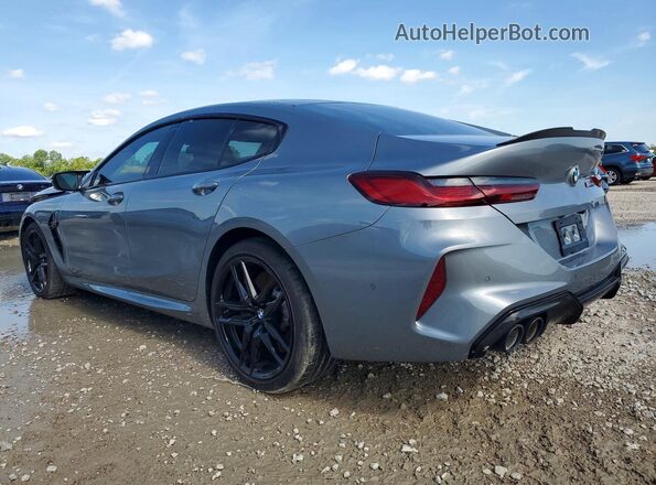 WBSGV0C06SCT93976 2025 BMW M8 Gray Trasero izquierdo
