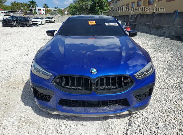 WBSGV0C09NCJ55155 2022 BMW M8 Blue Vista frontal