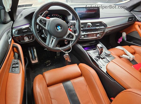 WBSJF0C09LCD61028 2020 BMW M5 Gray წინა პანელის ხედი