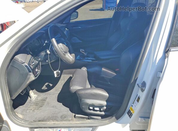 WBSJF0C51KB447852 2019 BMW M5 White Սալոնի դիմացի տեսք
