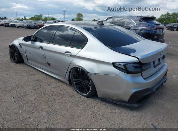 WBSJF0C56KB448186 2019 BMW M5 Silver Tył lewy