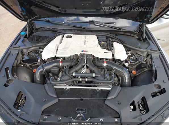 WBSJF0C56KB448186 2019 BMW M5 Silver Widok z tyłu