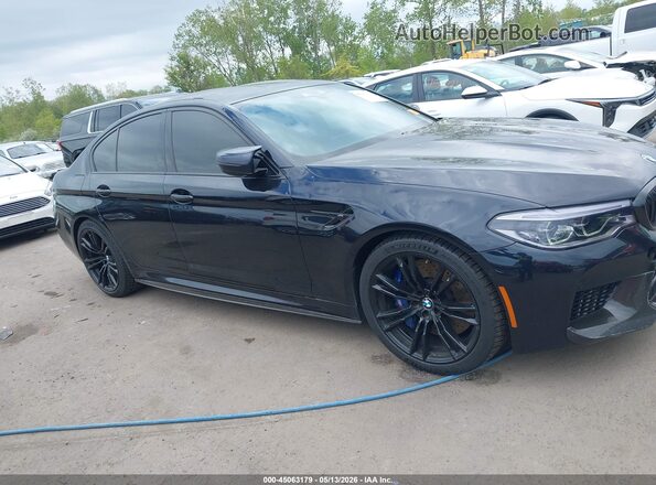 WBSJF0C5XJB282835 2018 BMW M5 Black Вид задньої частини салону