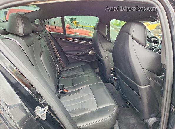 WBSJF0C5XKB446893 2019 BMW M5 Black Հետևի նստատեղերի տեսք