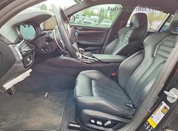 WBSJF0C5XKB446893 2019 BMW M5 Black Սալոնի դիմացի տեսք