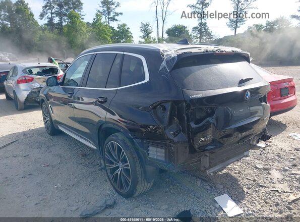 WBX47DP06NN158351 2022 BMW X3 Black Tył lewy