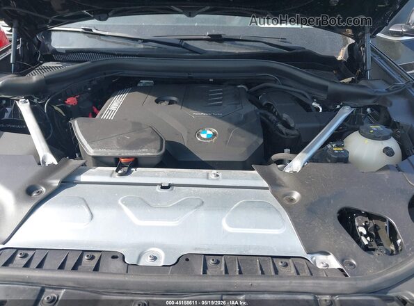 WBX47DP06NN158351 2022 BMW X3 Black Widok z tyłu