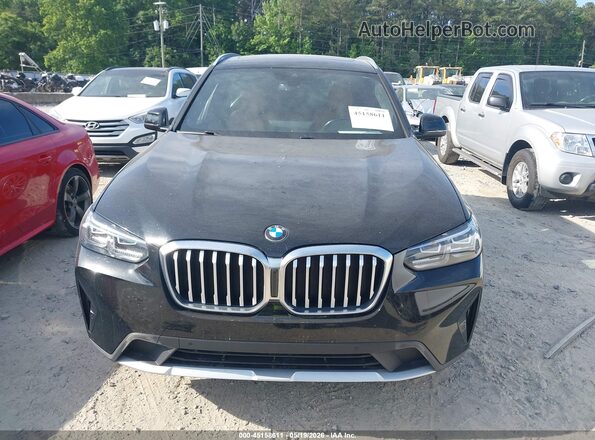 WBX47DP06NN158351 2022 BMW X3 Black Widok deski rozdzielczej