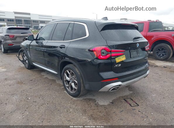 WBX47DP06RN265583 2024 BMW X3 Black უკანა მარცხენა