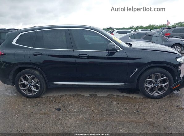 WBX47DP06RN265583 2024 BMW X3 Black უკანა სალონის ხედი