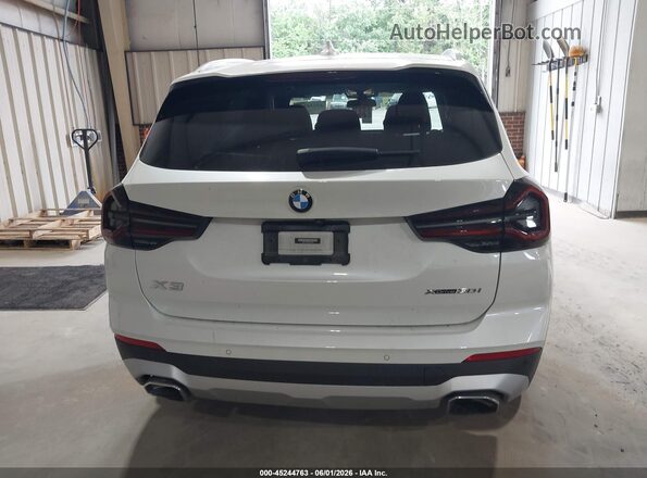 WBX57DP00NN184030 2022 BMW X3 White 