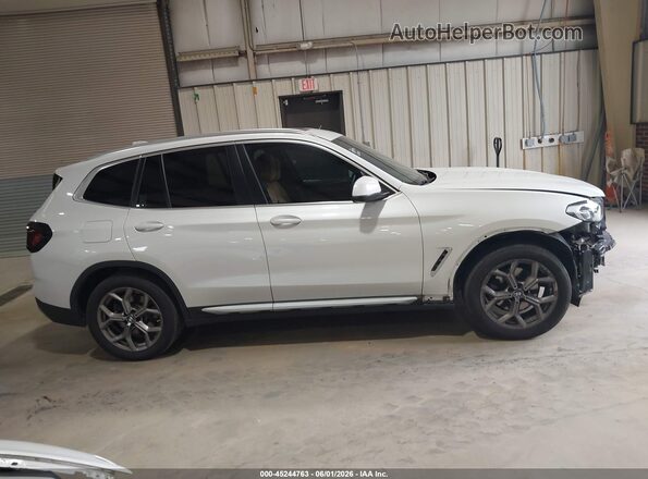 WBX57DP00NN184030 2022 BMW X3 White 