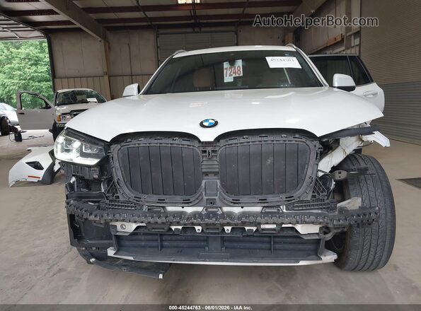 WBX57DP00NN184030 2022 BMW X3 White 