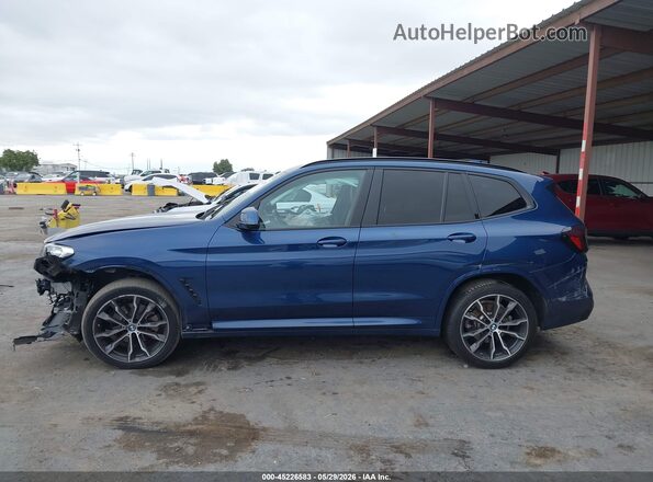 WBX57DP01NN174140 2022 BMW X3 Blue 