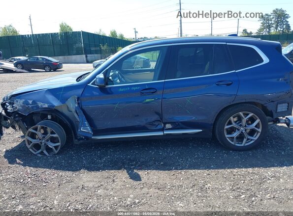 WBX57DP02NN164457 2022 BMW X3 Blue 