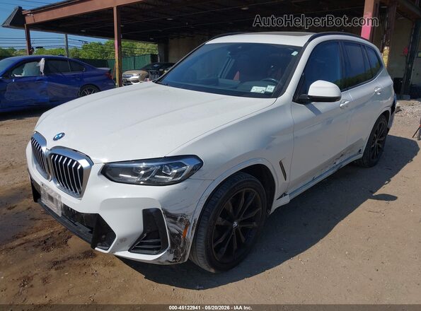WBX57DP02RN261969 2024 BMW X3 White Front left