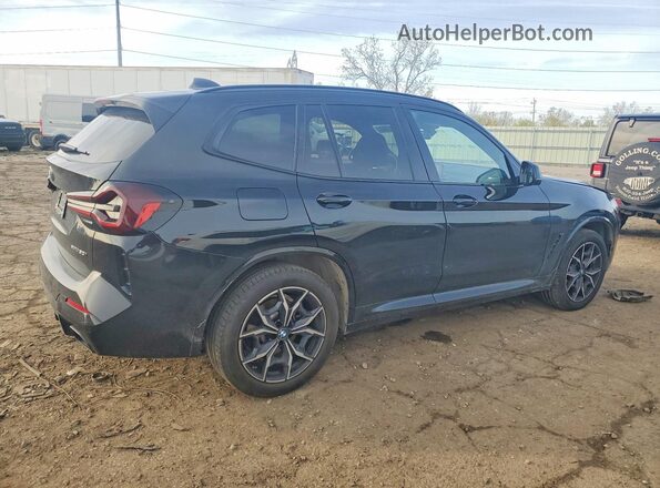 WBX57DP02RN304075 2024 BMW X3 Черный Задняя правая четверть