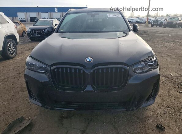 WBX57DP02RN304075 2024 BMW X3 Черный Вид спереди